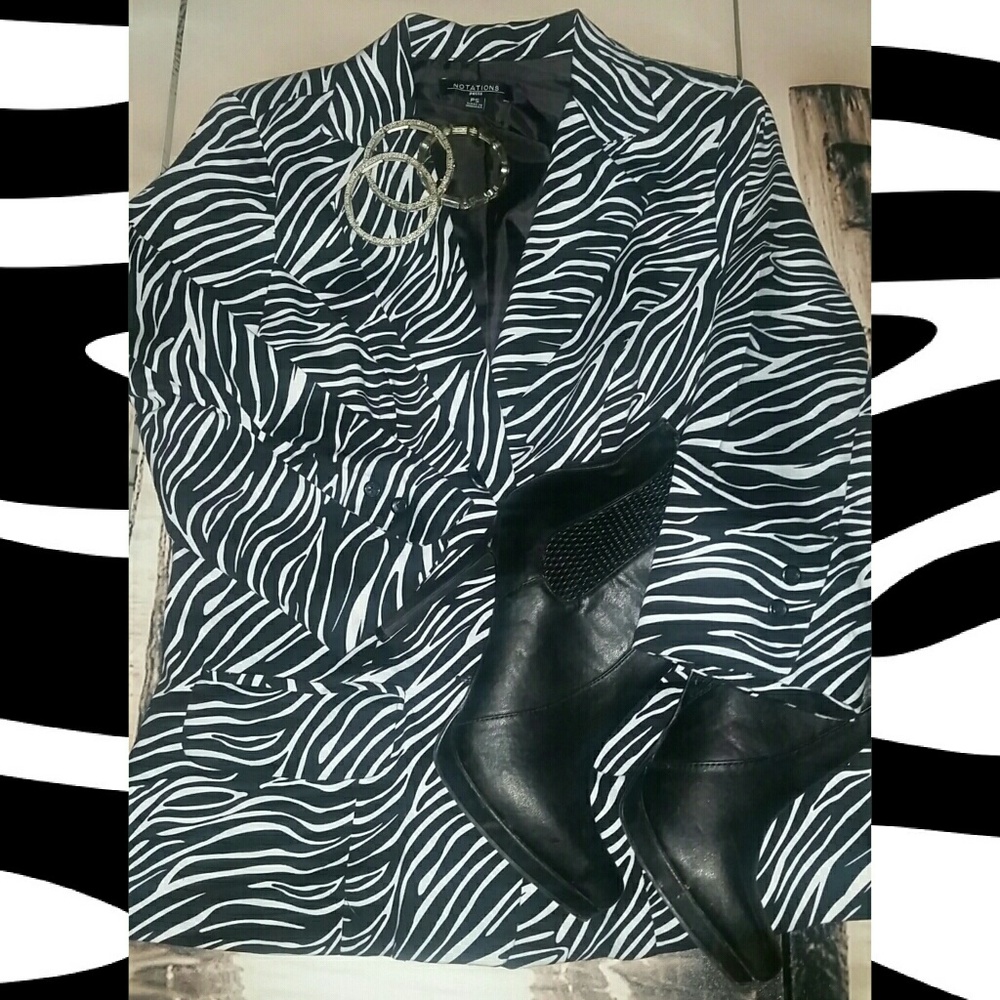 🎃SALE🏁Zebra Blazer🏁