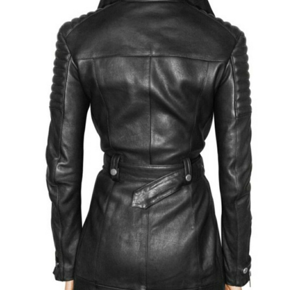 BUTTERY LEATHER LAMARQUE MIDI JACKET NWT