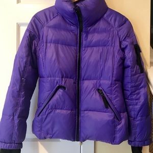 SAM. Freestyle down jacket in purple