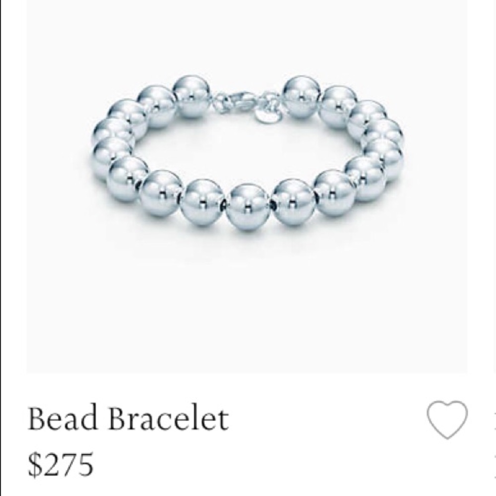 Tiffany & Co Bead Bracelet Sterling Silver