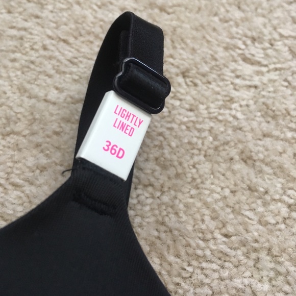 NWT Victoria’s Secret PINK Black Bra - Picture 4 of 5