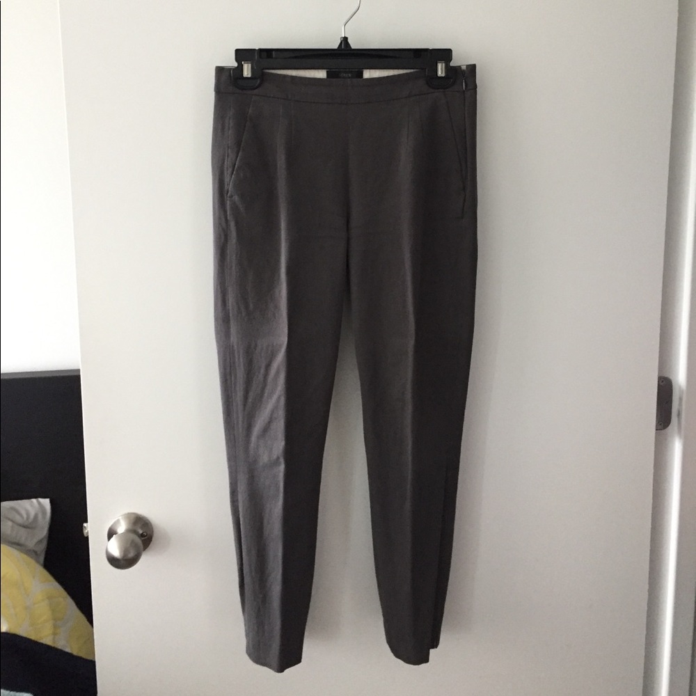 J. Crew Charcoal Martie Pants
