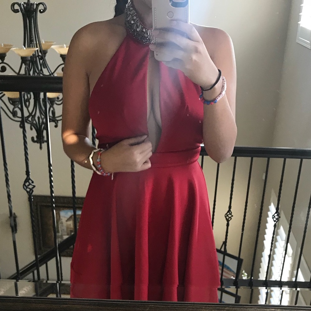 Red Bebe Dress