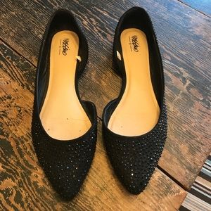 Mossimo Black Sequin Flats