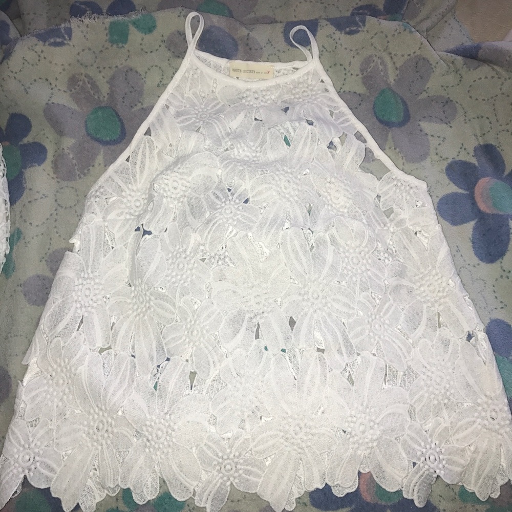 Haute society lace shirt