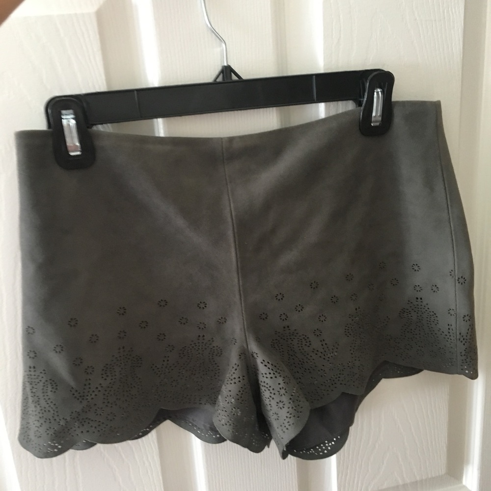 Parker Suede Shorts