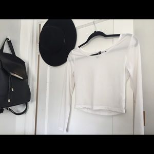 H$M cropped tee