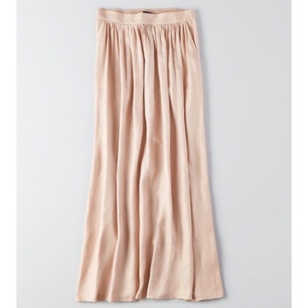 Blush pink American Eagle Maxi Skirt