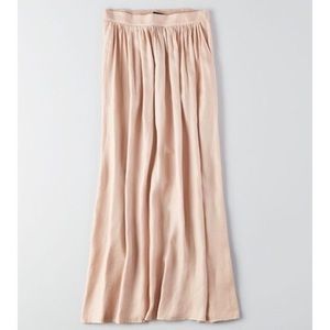 Blush pink American Eagle Maxi Skirt