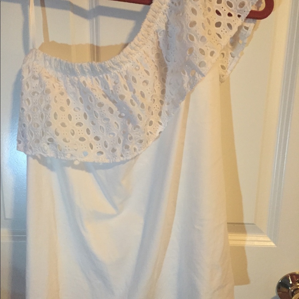 Sexy one shoulder top