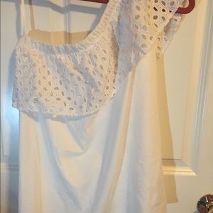 Sexy one shoulder top