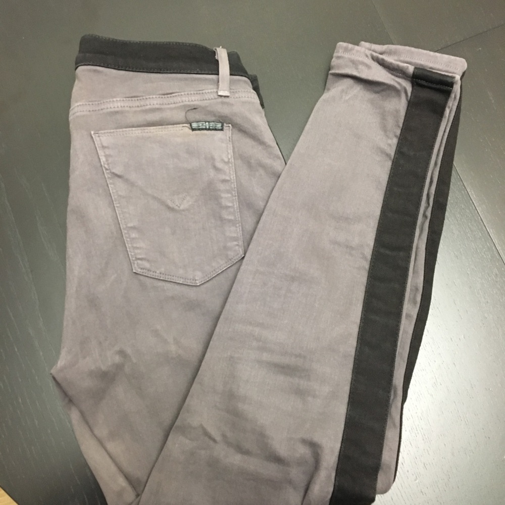 Hudson Colorblock Ankle Length Skinnies