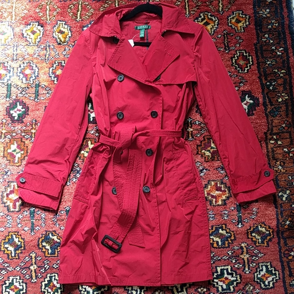 Ralph Lauren light weight trench