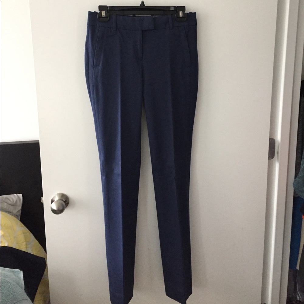J. Crew Navy Campbell Trousers