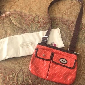 Fossil cross body purse