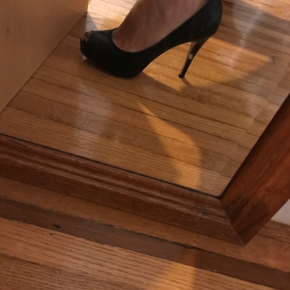 Michael Kors used Peep Toe black stiletto - Picture 3 of 5