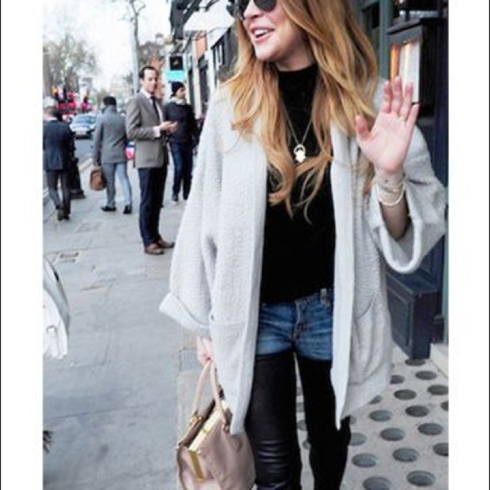 Wildfox essentials slouchy cardigan