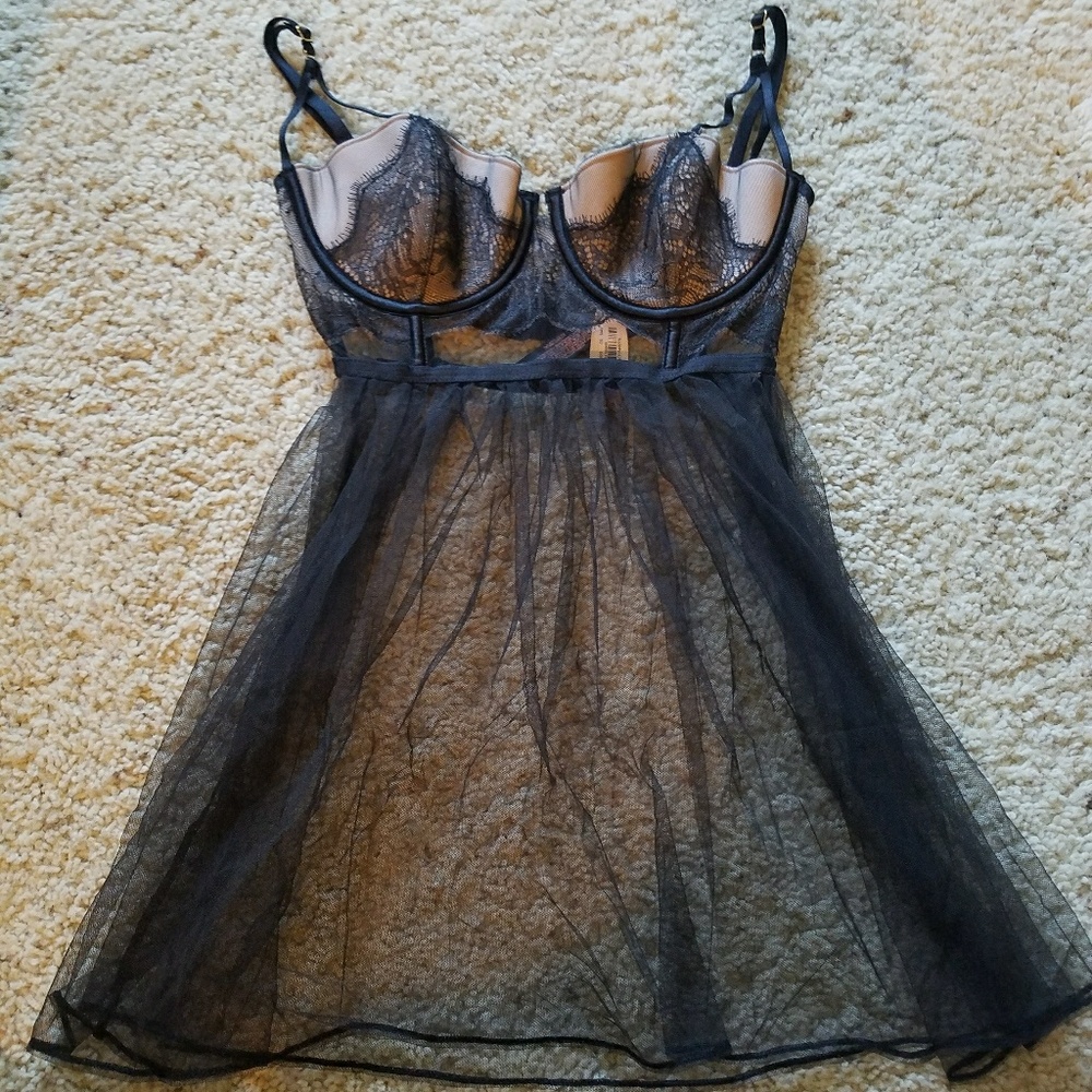 BRAND NEW NEVER WORN Victoria Secret tule lingerie
