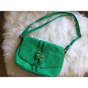 Emerald Green Crossbody Bag