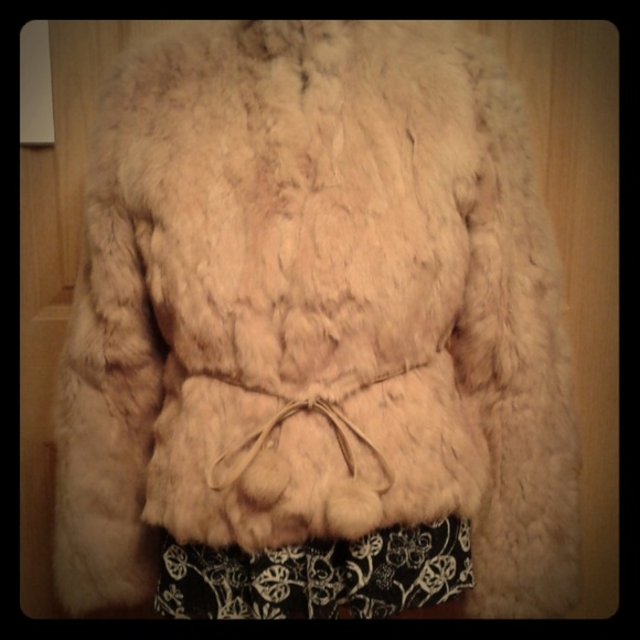 Wilsons Leather Jackets & Blazers - Genuine Fur rabbit jacket