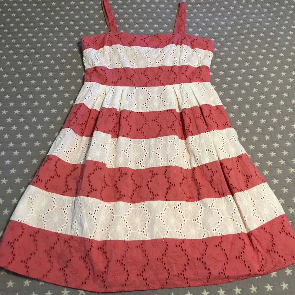Loft Eyelet Dress