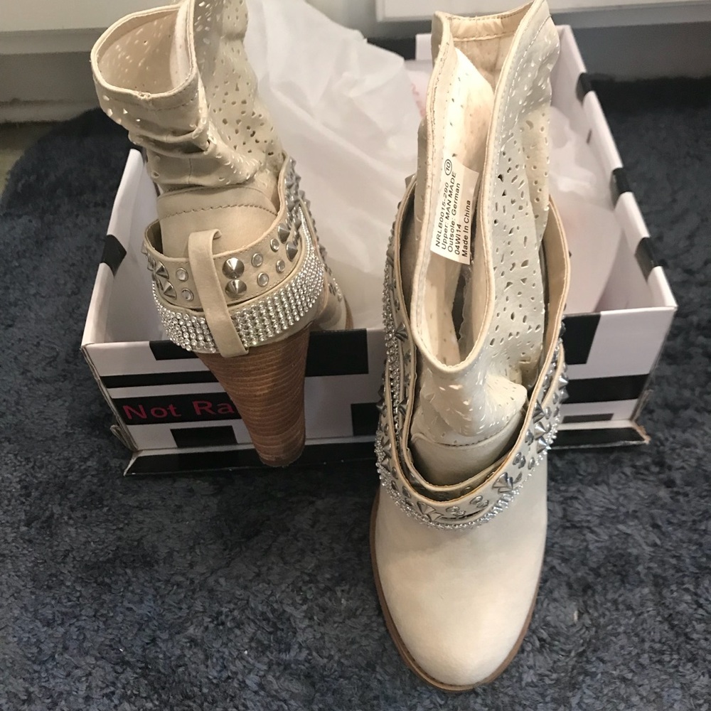 Studded boot. Size 11
