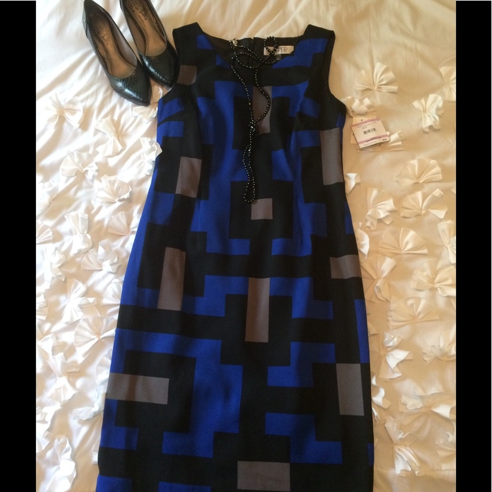 NWT - Make a statement w/this electric blue dress