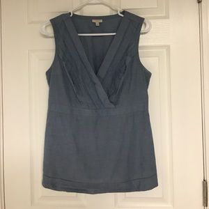 Talbots Women’s V-neck baby doll tank