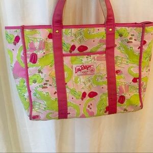 Lilly Pulitzer gambling alligator tote 🌴