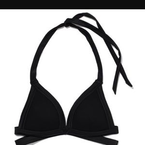 PINK Victoria’s Secret Black Wrap Bikini Top