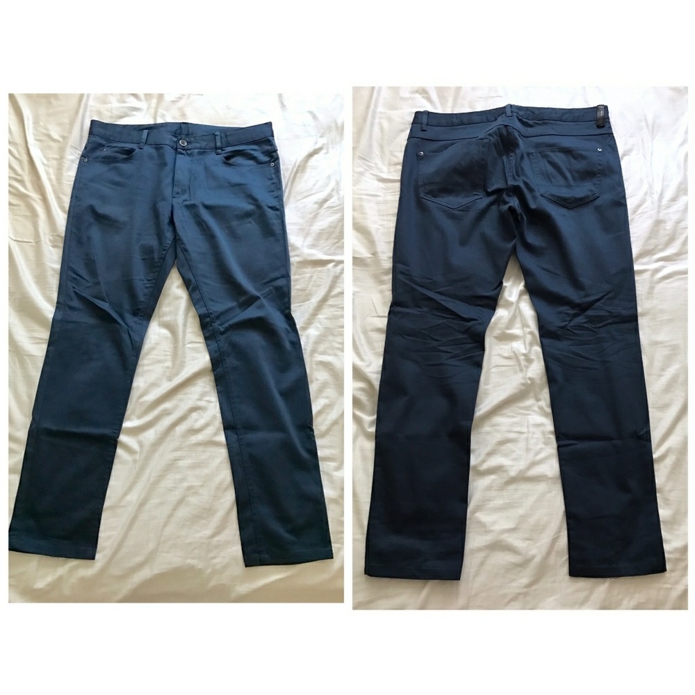 Zara Man Basic Collection Blue Pants