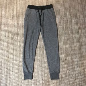 Gray joggers