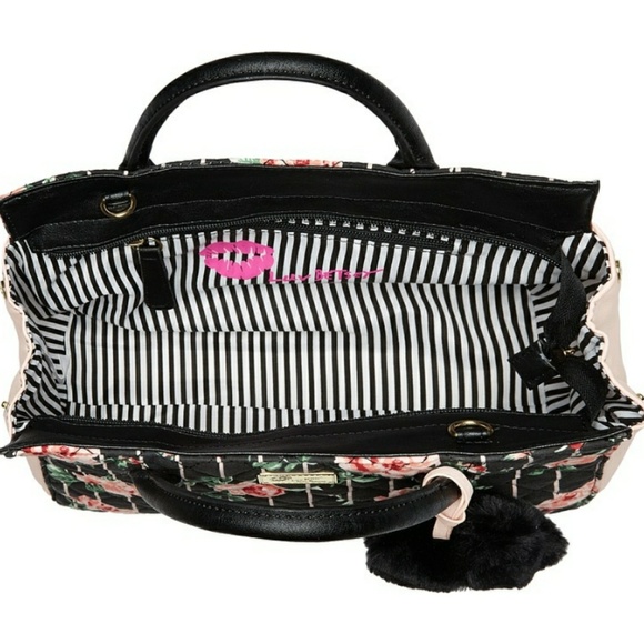 🌹NWT-BETSEY JOHNSON ROSEBUD TOTE - Picture 4 of 8