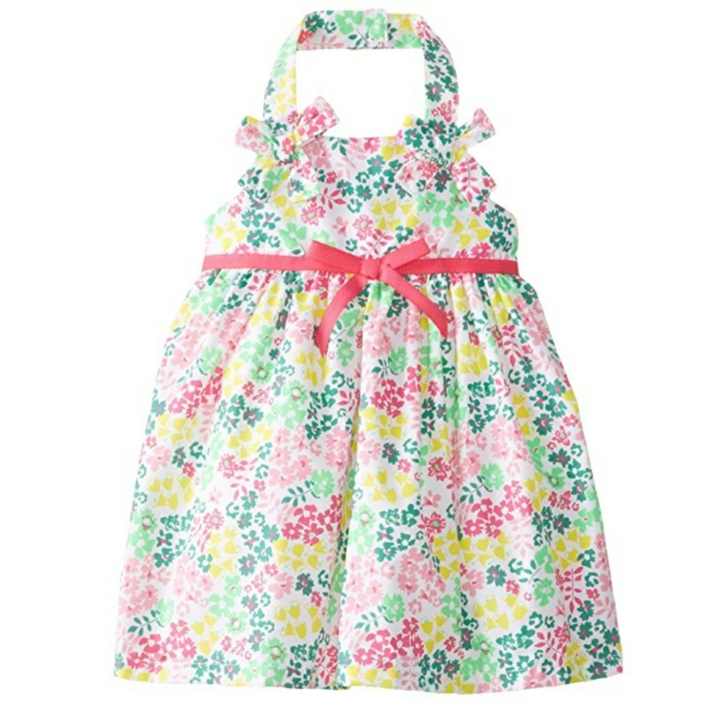 Blueberi Boulevard halter summer dress 24 mths