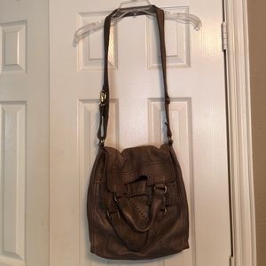 Lucky Brand Abbey Road Leather Crossbody Purse