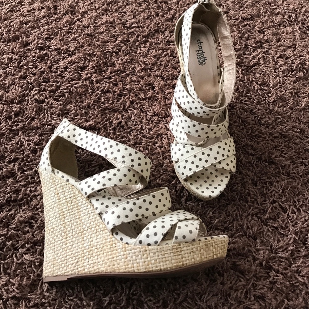 Charlotte Russe wedges size 9