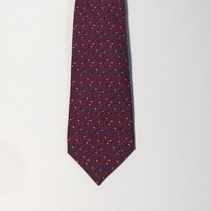 Vintage Hermes Tie 100% Silk