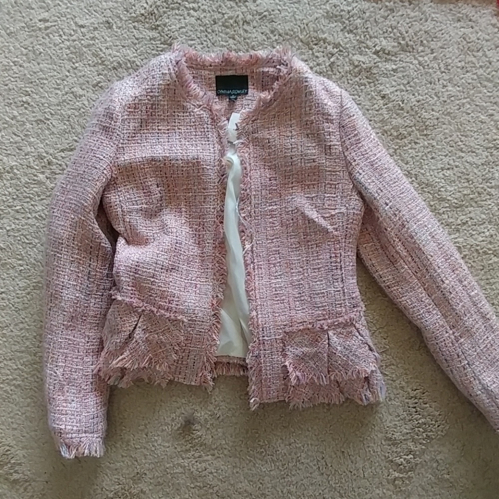 Cynthia Rowley Pink Fall Jacket
