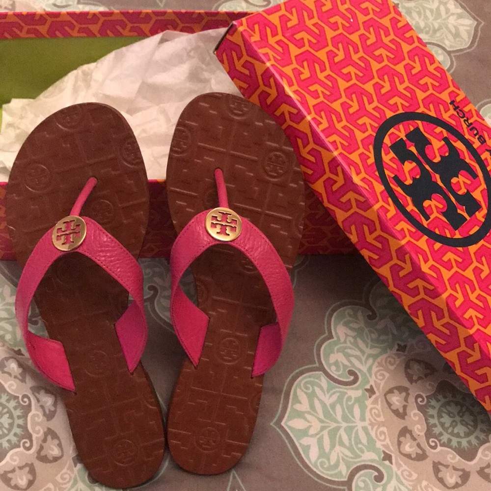 Pink Tory Burch Sandals