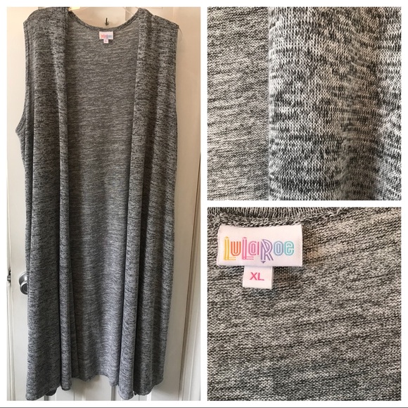 Xl Joy grey Lularoe EUC USA made - Picture 1 of 5