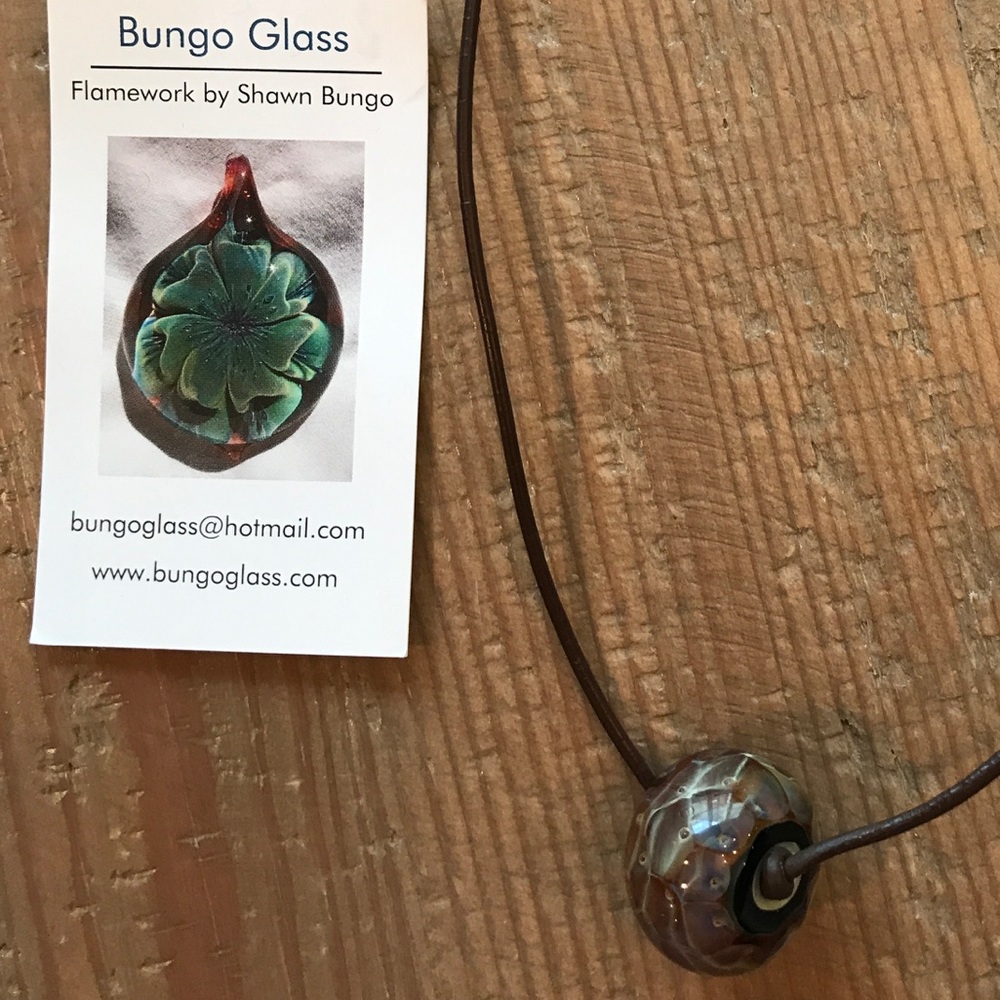 Original Pendant by Shawn Bungo, Bungo Glass