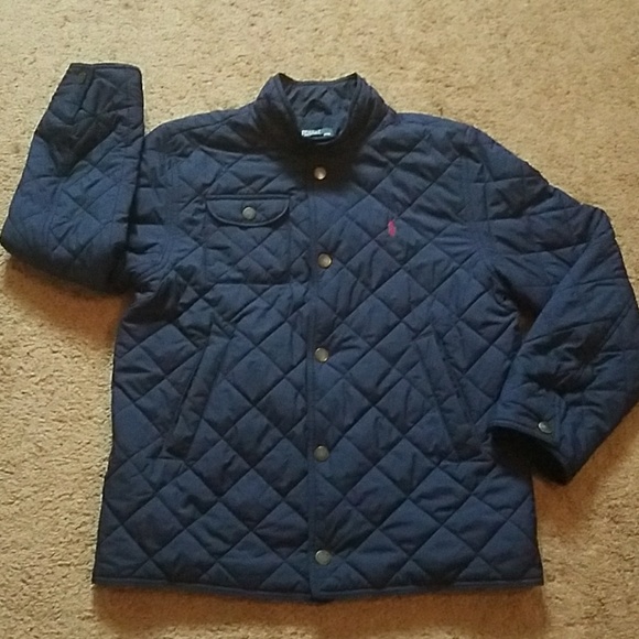 polo boys quilted jacket