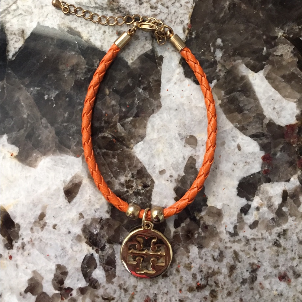 Orange and Gold Bracelet