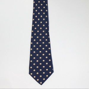 Vintage Hermes Tie 100% Silk