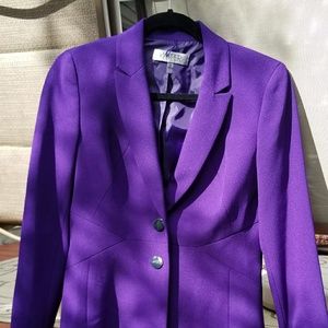 Royal Purple Kasper Blazer