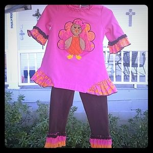 2T Emily Rose turkey outfit