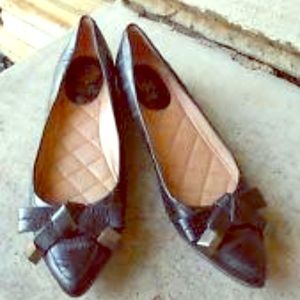 Vince Camuto leather flats.