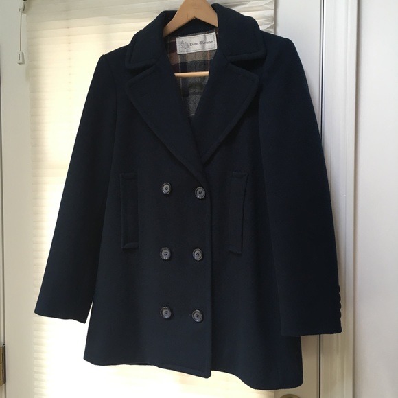 Evan Picone Pea coat - Picture 2 of 5