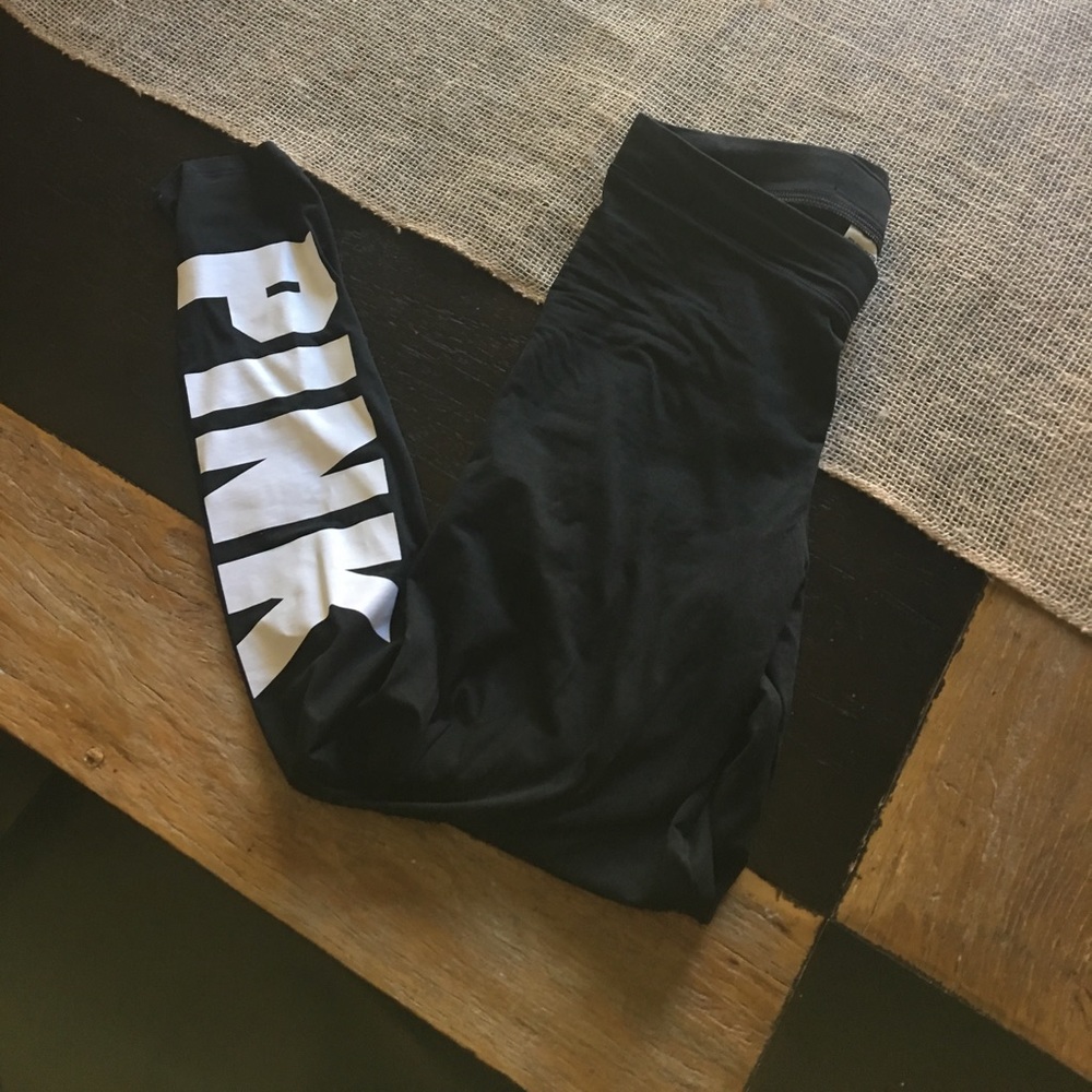 VS pink leggings
