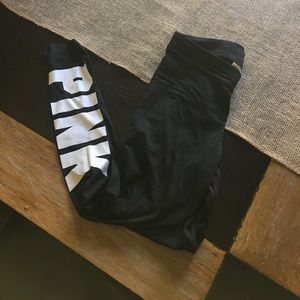 VS pink leggings